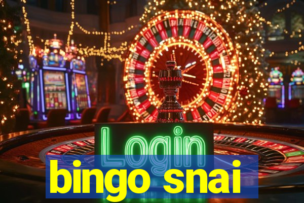 bingo snai