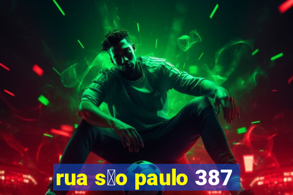 rua s茫o paulo 387