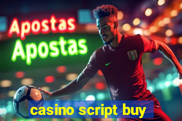 casino script buy