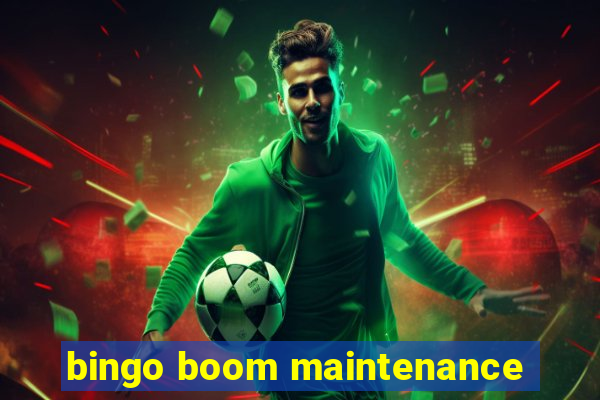 bingo boom maintenance