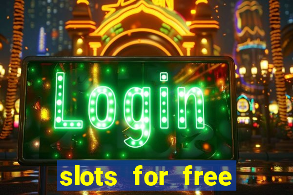 slots for free with bonus