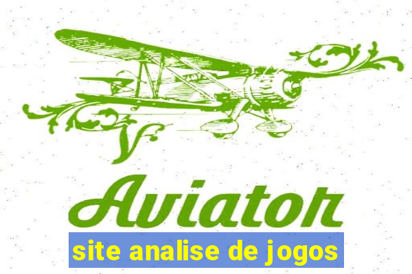 site analise de jogos