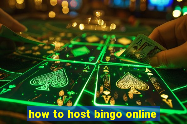 how to host bingo online