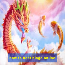 how to host bingo online