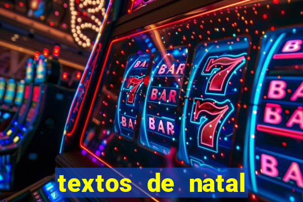 textos de natal para leitura