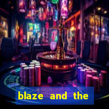 blaze and the monster machines logo font