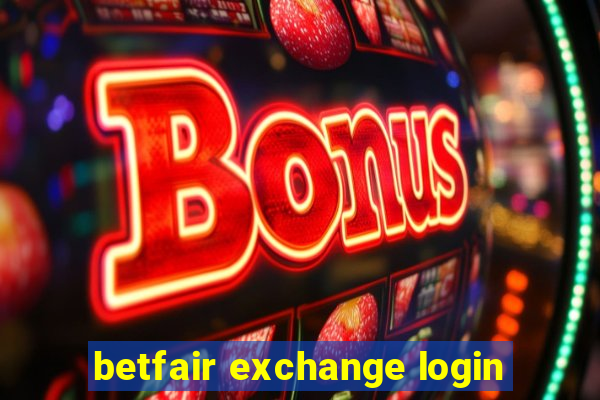 betfair exchange login