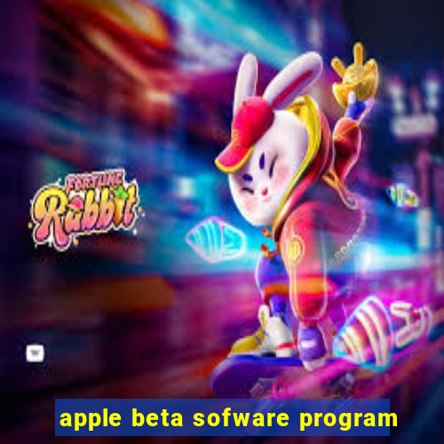 apple beta sofware program