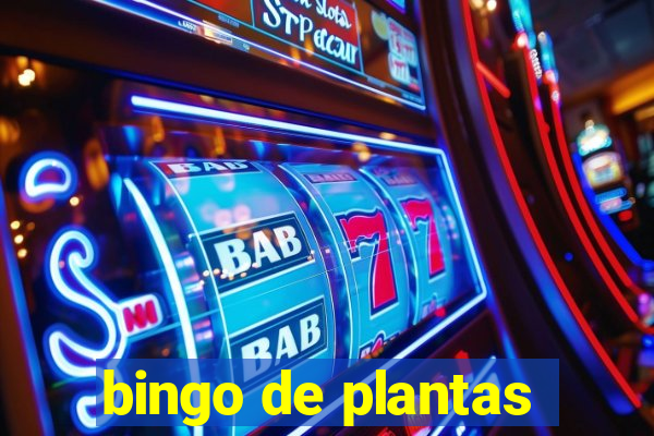 bingo de plantas