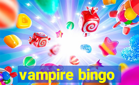 vampire bingo