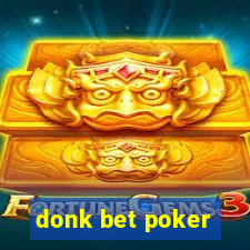 donk bet poker