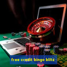 free credit bingo blitz