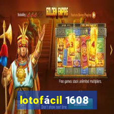 lotofácil 1608