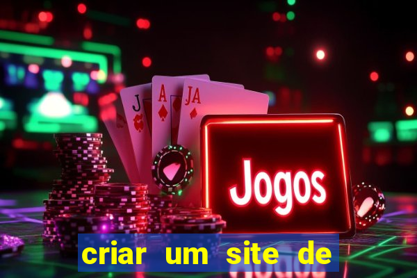 criar um site de jogos online