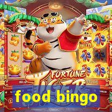 food bingo