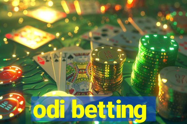 odi betting