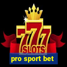 pro sport bet