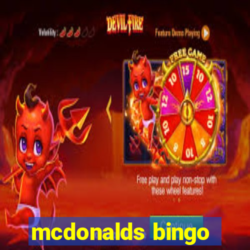 mcdonalds bingo