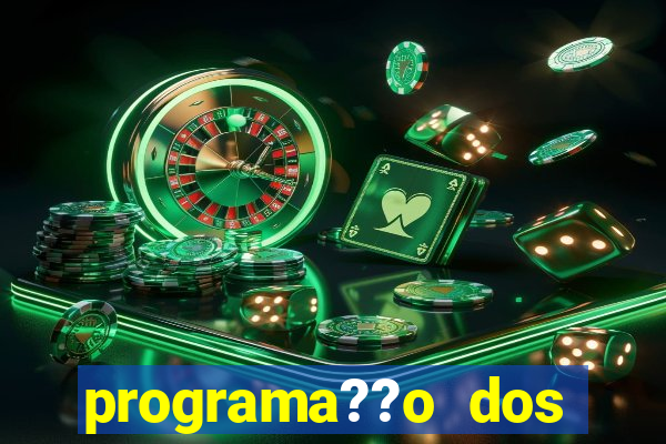 programa??o dos jogos de futebol