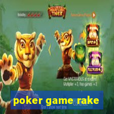 poker game rake