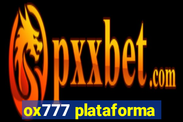 ox777 plataforma