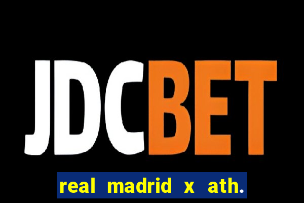 real madrid x ath. bilbao palpite