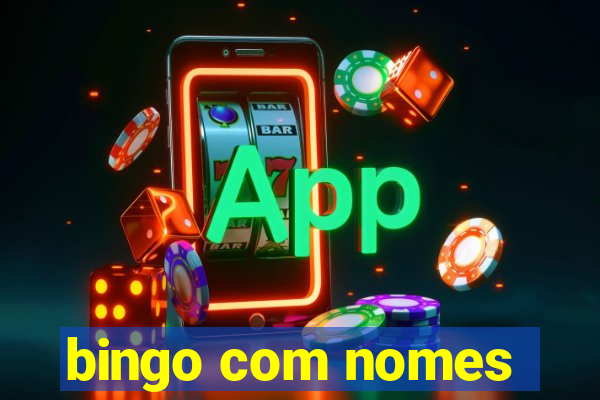 bingo com nomes