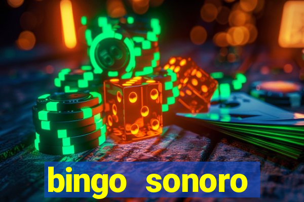 bingo sonoro educa??o infantil