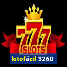 lotofácil 3260