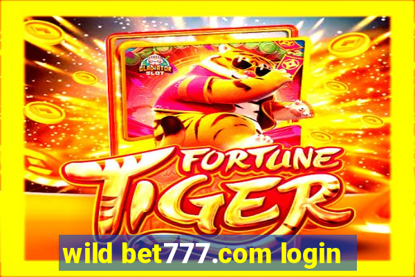 wild bet777.com login