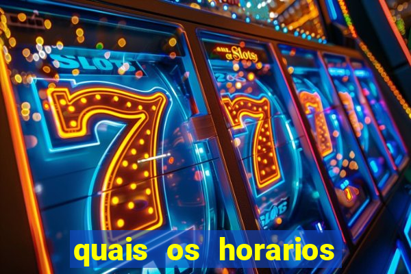 quais os horarios pagantes do fortune tiger