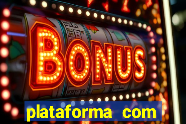 plataforma com conta demo fortune tiger