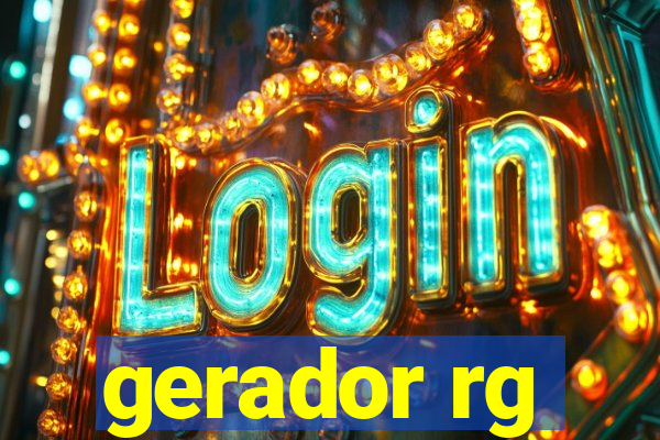 gerador rg