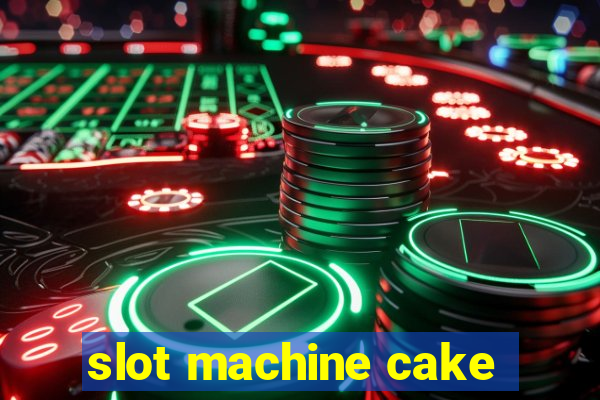 slot machine cake