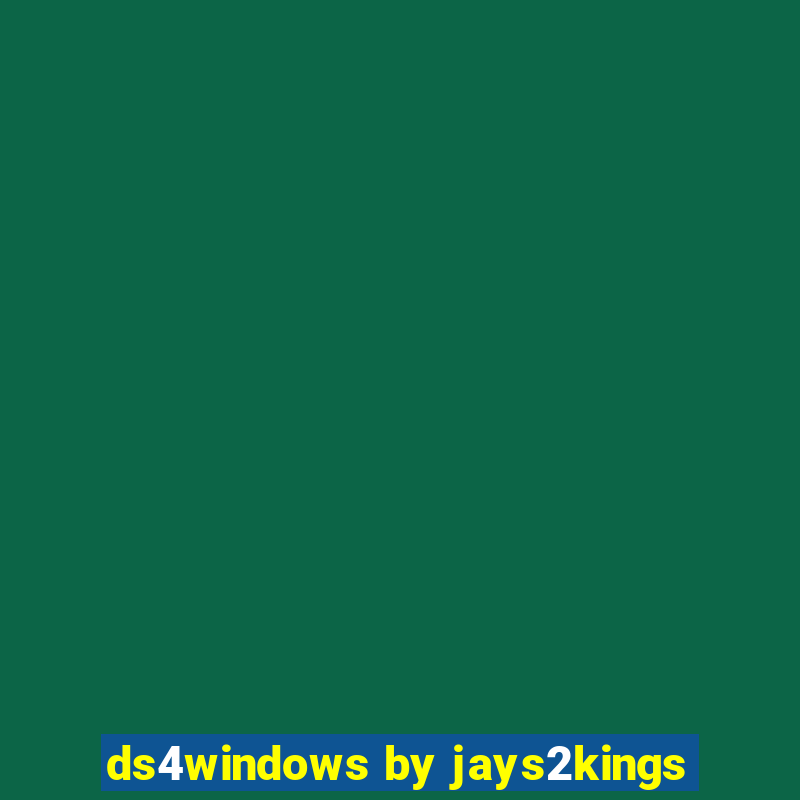 ds4windows by jays2kings