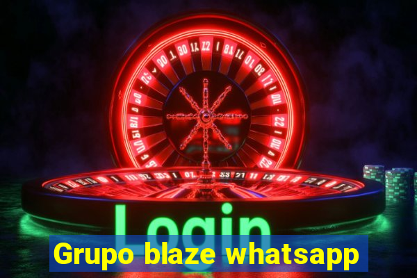 Grupo blaze whatsapp