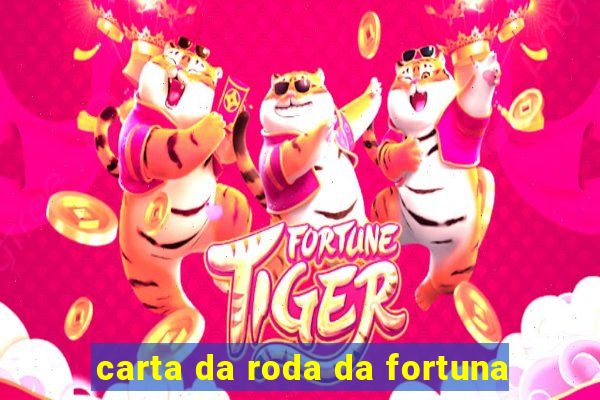 carta da roda da fortuna