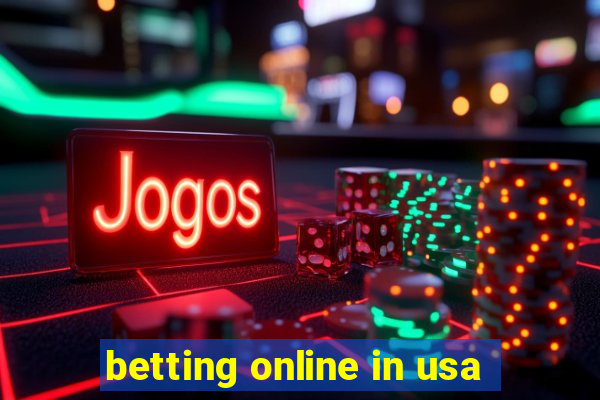 betting online in usa