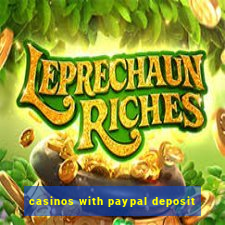 casinos with paypal deposit