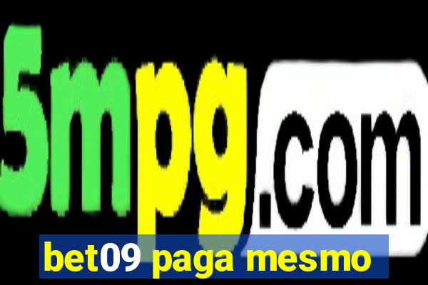 bet09 paga mesmo