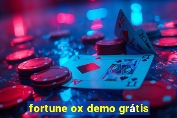 fortune ox demo grátis