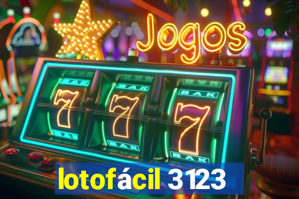 lotofácil 3123