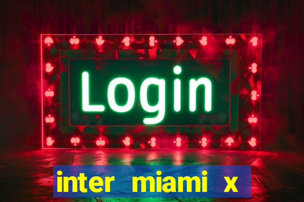 inter miami x cincinnati palpite