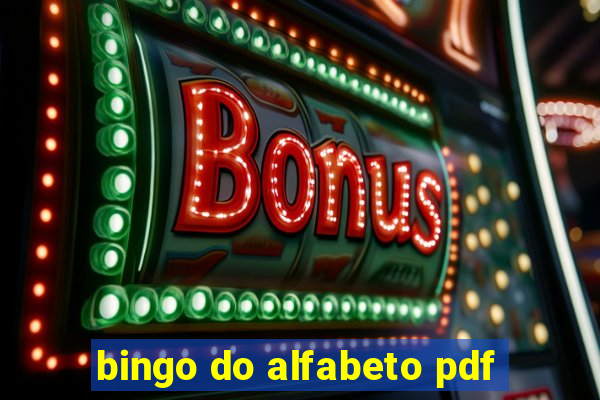 bingo do alfabeto pdf