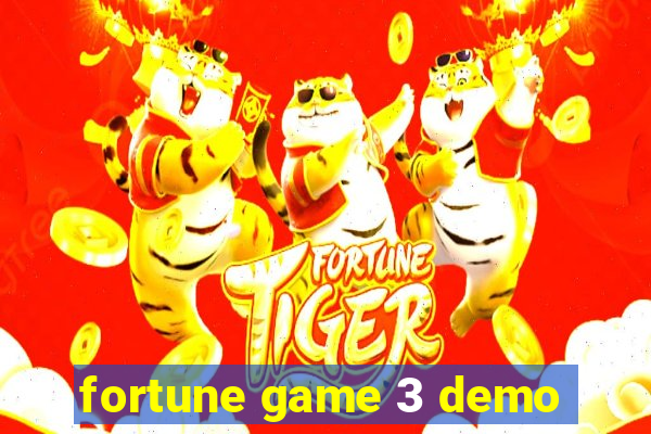 fortune game 3 demo