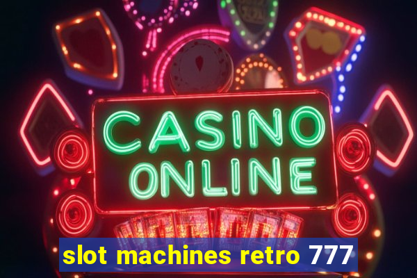 slot machines retro 777