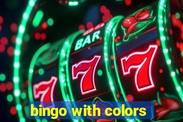 bingo with colors