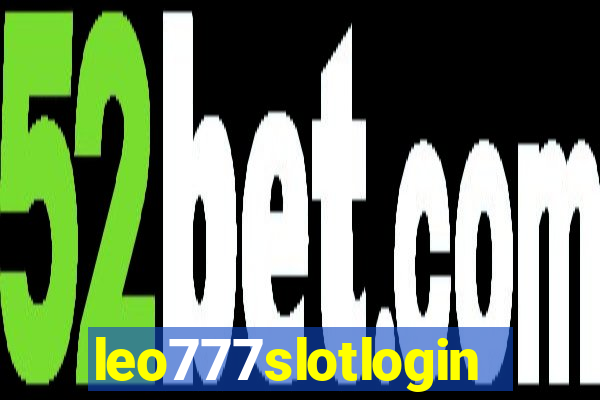 leo777slotlogin