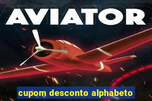 cupom desconto alphabeto