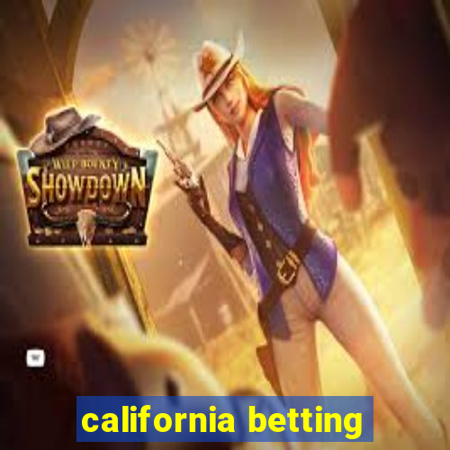 california betting